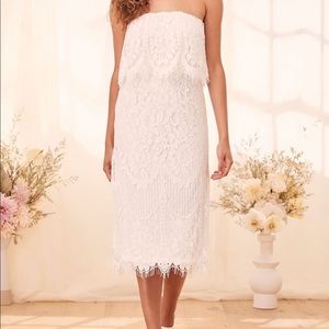 Lace lulus dress